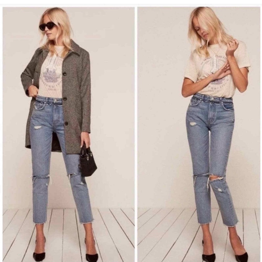 Reformation Julia High Cigarette Jean